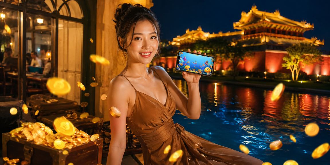 Người chơi tại Huế tham gia game bắn cá trực tuyến trong quán cà phê buổi chiều